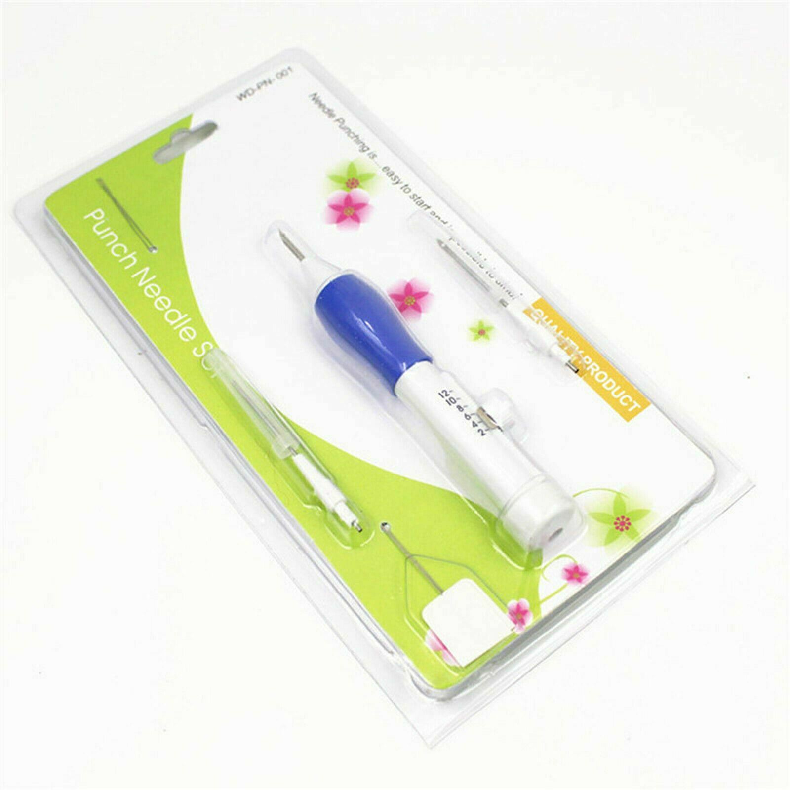 Magic DIY Embroidery Craft Knitting Sewing Stitch Punch Needle Pen Kit Tool Set