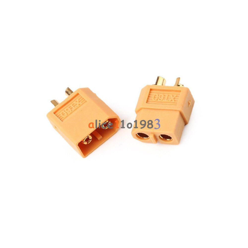10PCS 5Pairs XT60 Male & Female Bullet Connectors Plugs For RC LiPo Battery