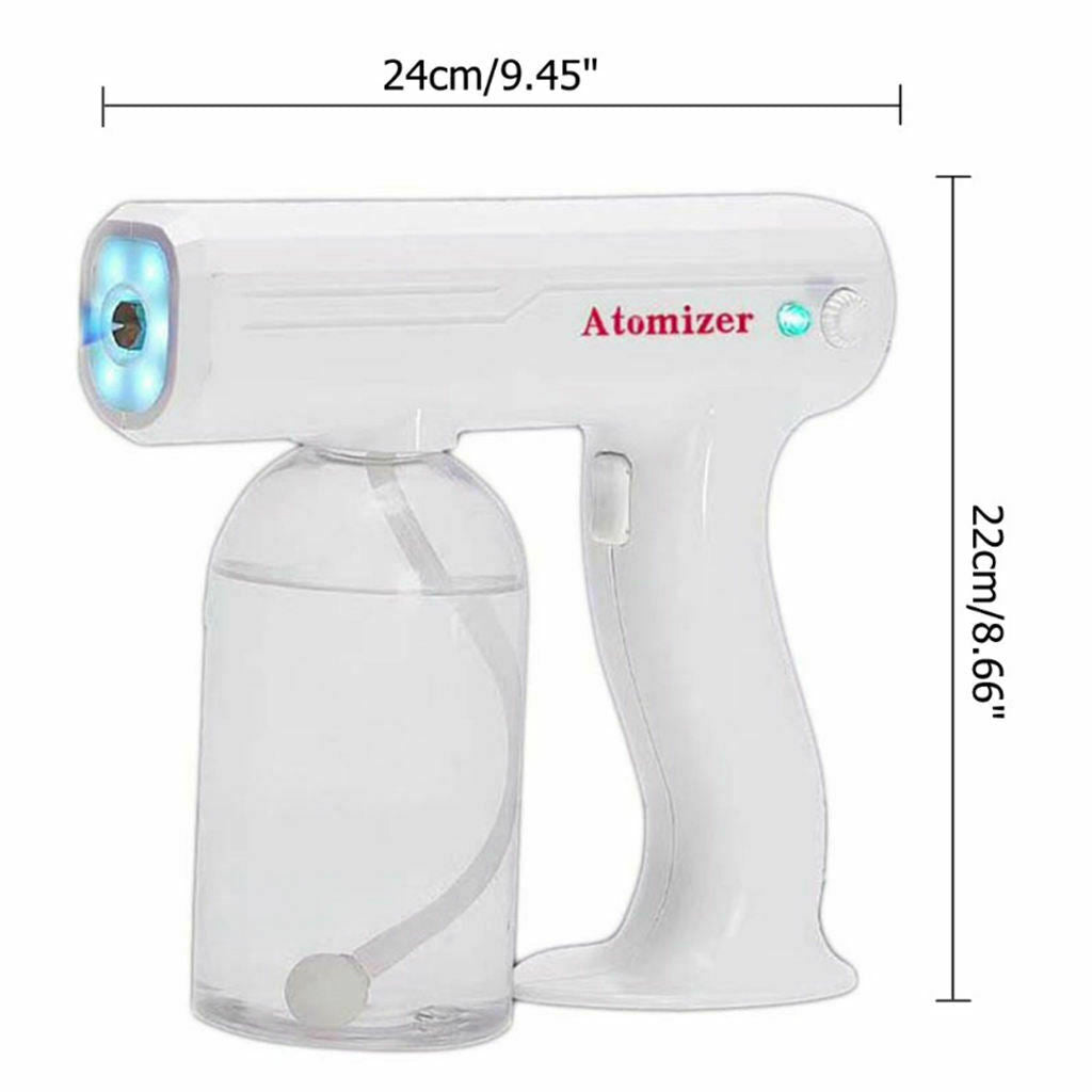 Household 800ml Nano Atomization Sanitizer Sprayer Disinfectant Machine Gun