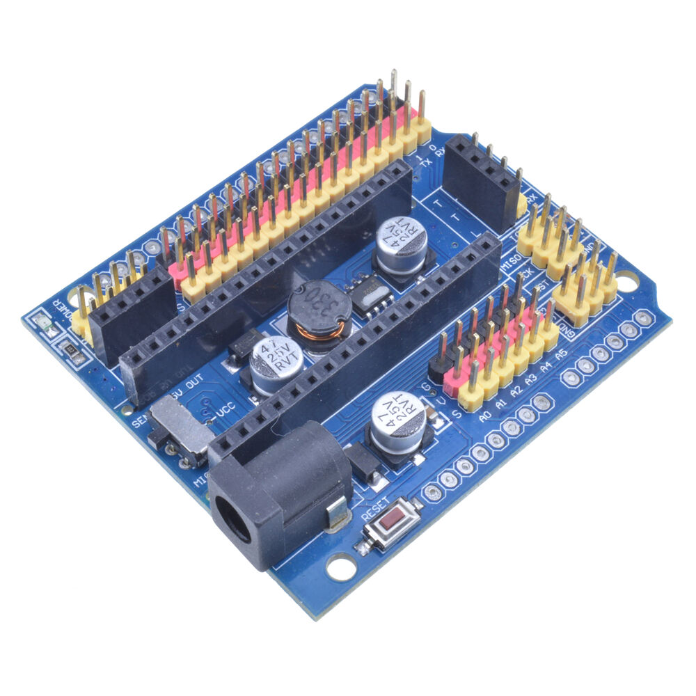 For arduino Nano v3.0 I/O expansion board micro sensor shield Uno r3 leonardo