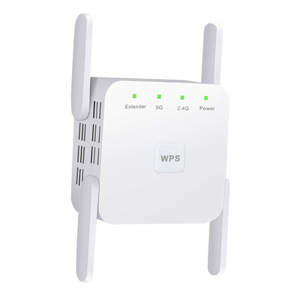 AC1200 WIFI WLAN Repeater Dual Band Gigabit RJ-45 2,4GHz/5.0GHz Extender EU