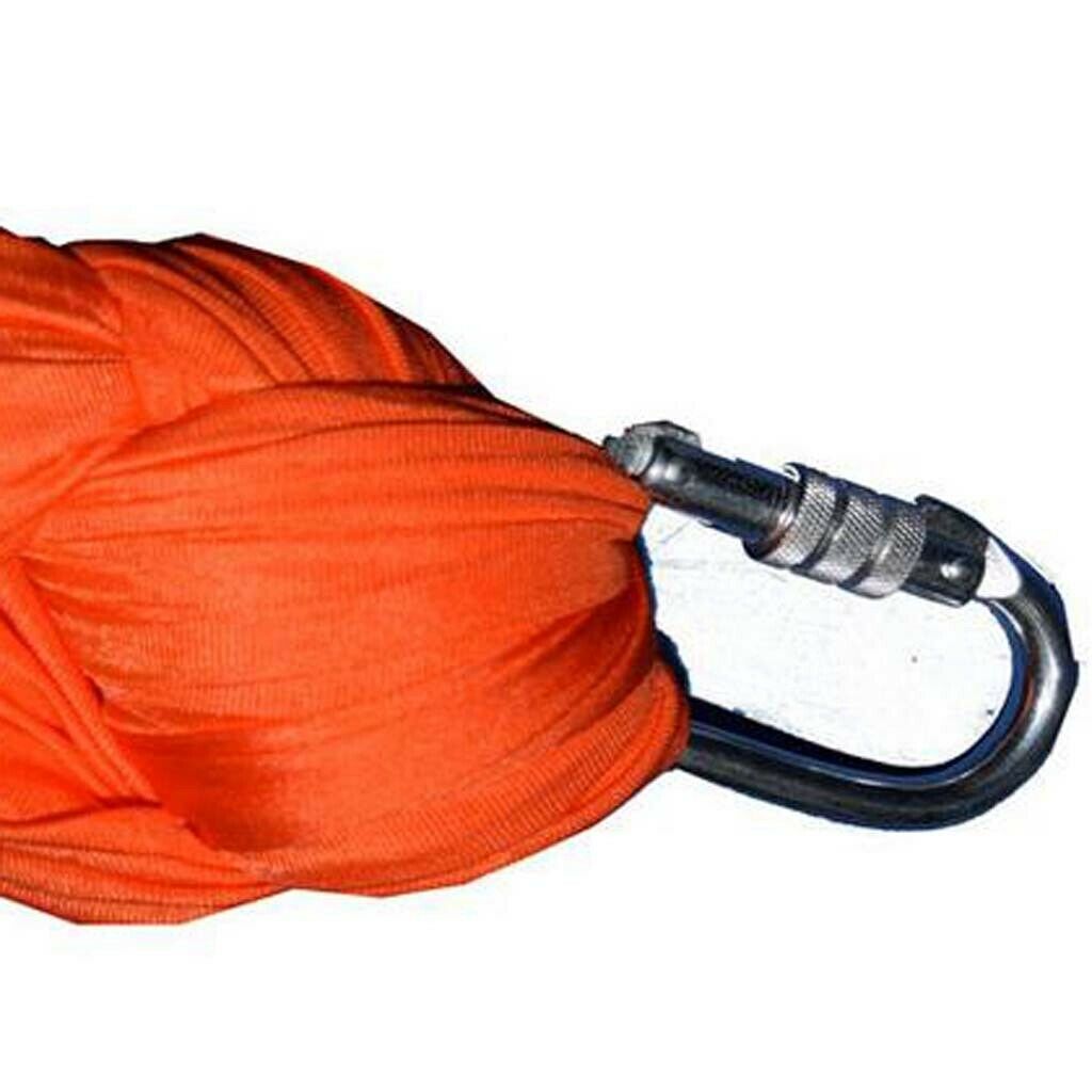 2pcs 23KN Screw Locking Carabiner For Rock Climbing Yoga Inversion Hammock