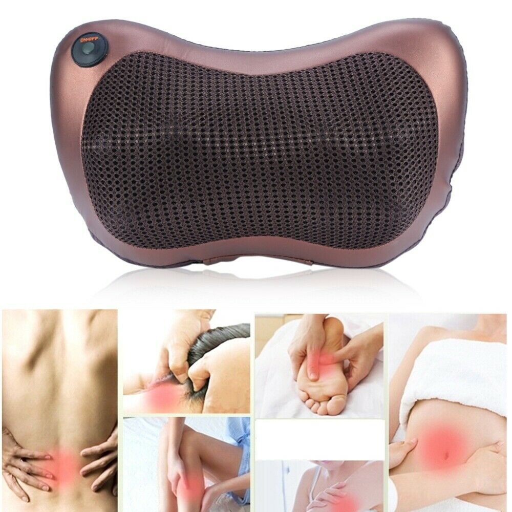 Massage Pillow Dual-use Car Home Neck Shoulder Body Kneading Massager