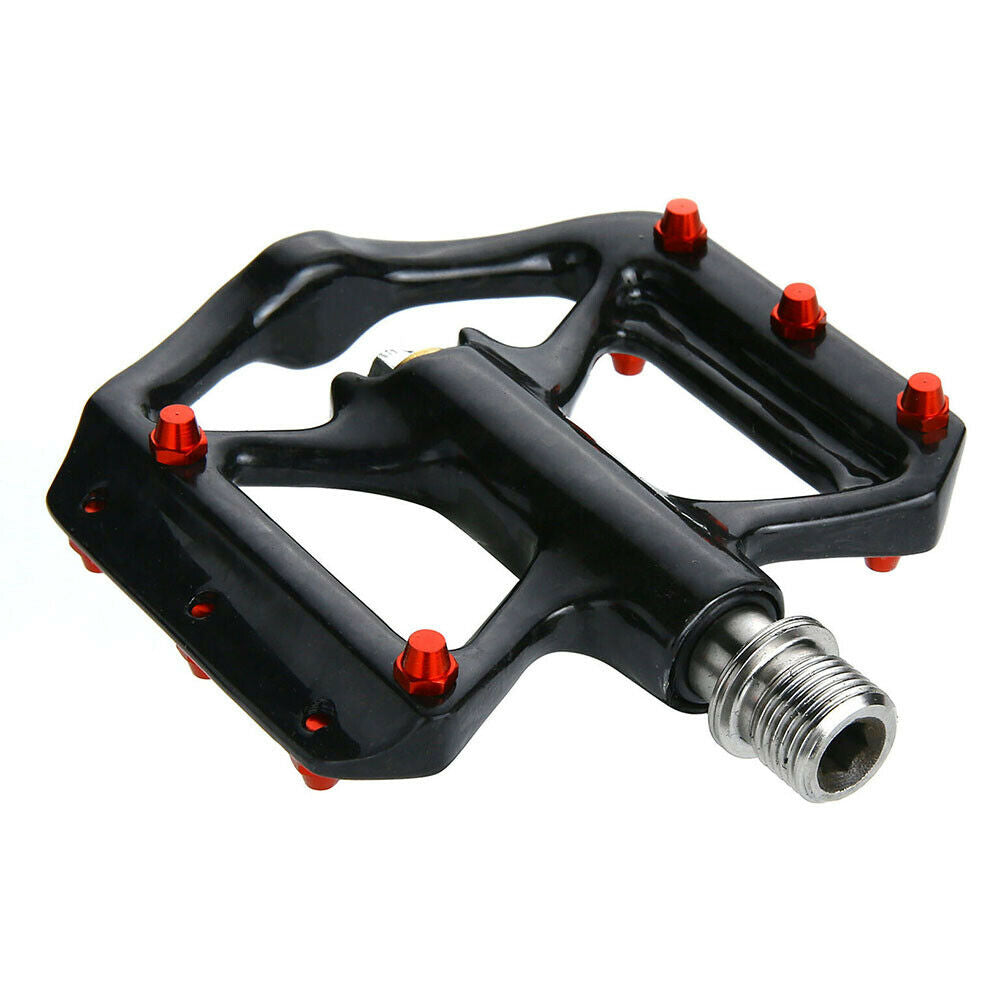 1 pair Carbon Fiber Road Mountain Urban Bike Pedals Bicycle flat Pedal K
