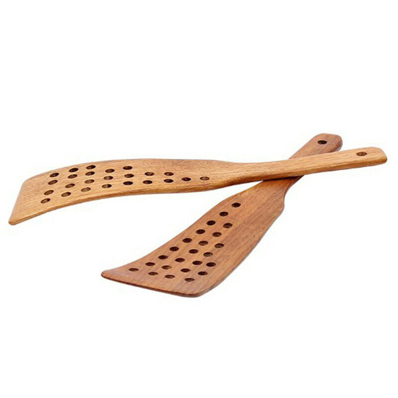 Wooden Spatula Non-Stick Cookware For Cooking Pan Frying Steak Sho fcQ SJ