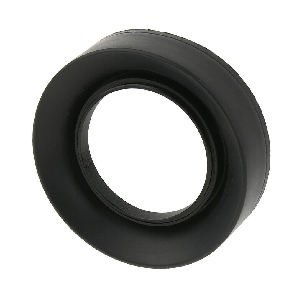 Rubber Wide Angle Standard Telephoto Lens Hood for Canon Nikon Camera 67mm