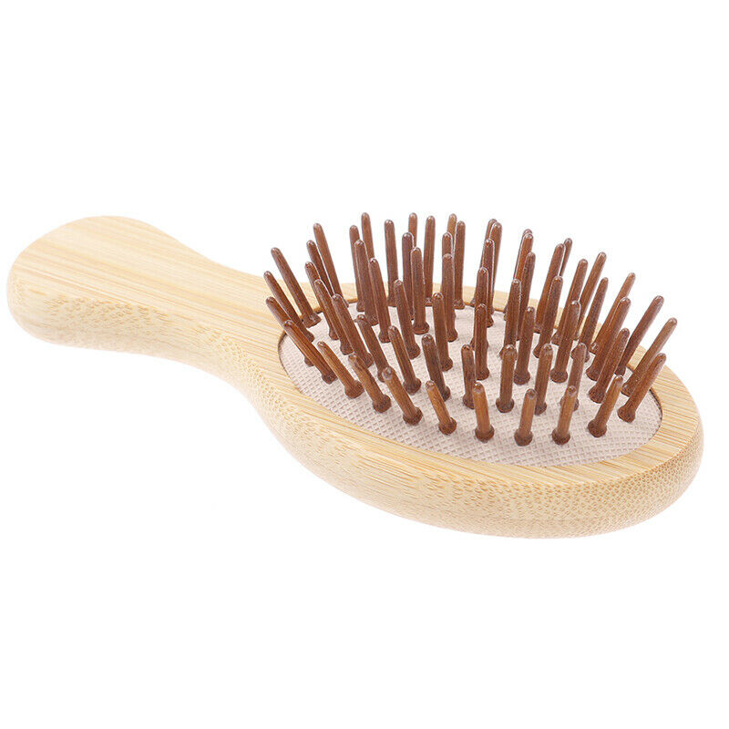 1Pcs Bamboo Hair Brush Airbag Massage Scalp wood Comb Hair Styling Too.l8