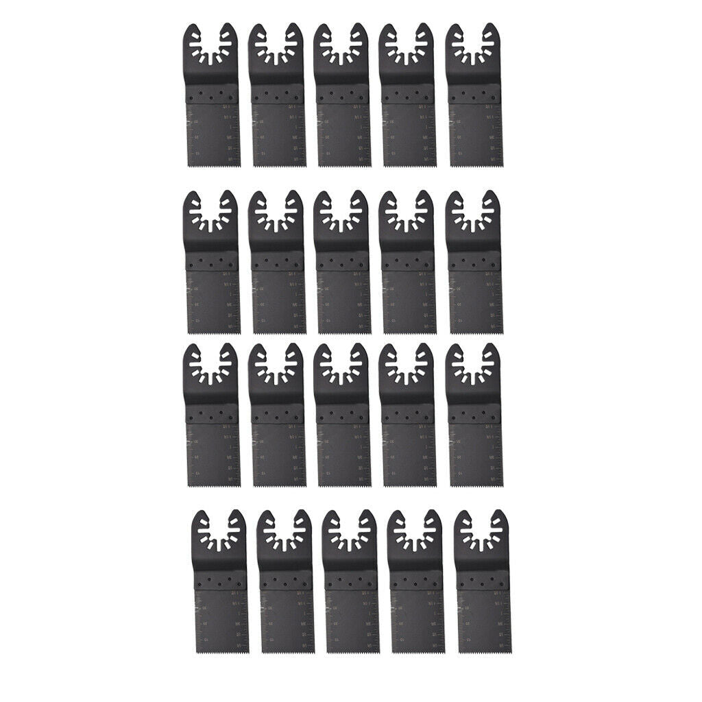 20Pcs Universal Oscillating Saw Blade Wood Cutting Renovator Tool Accs 34mm