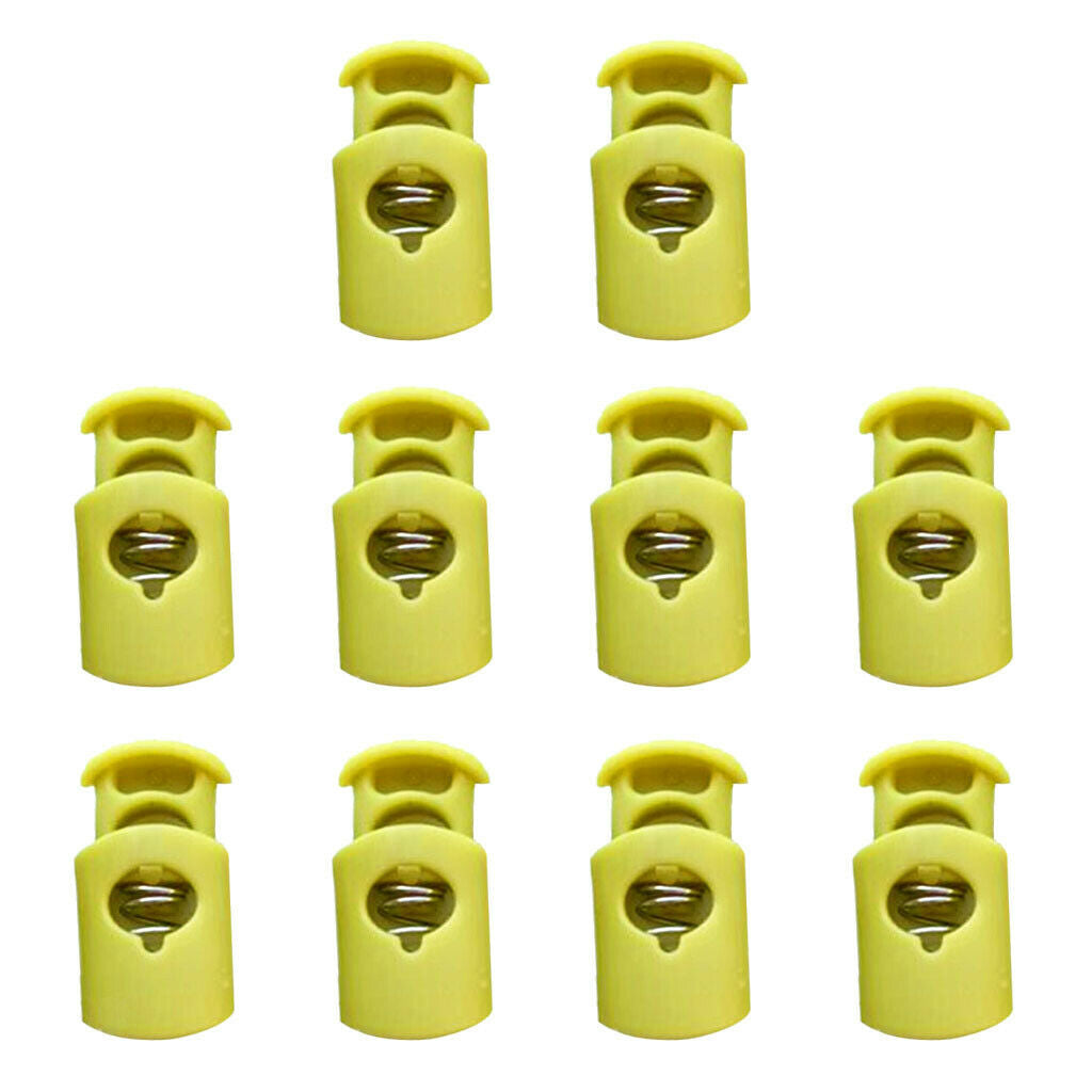10 Pieces of Plastic Cord Stopper / Cord Clamp
