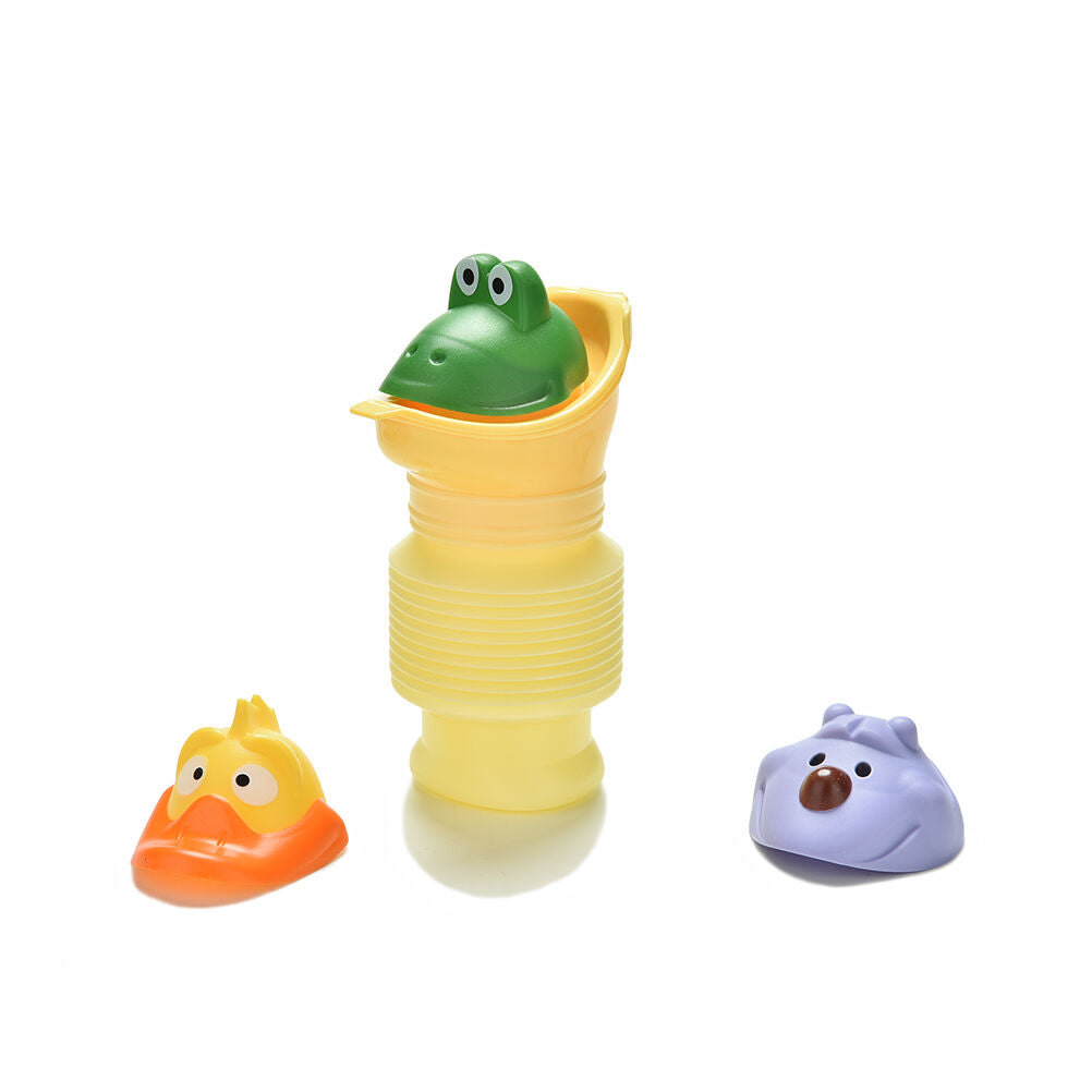 Portable Travel Urinal Cartoon Car Toilet Pee Potty Training Unisex Kids HotDD