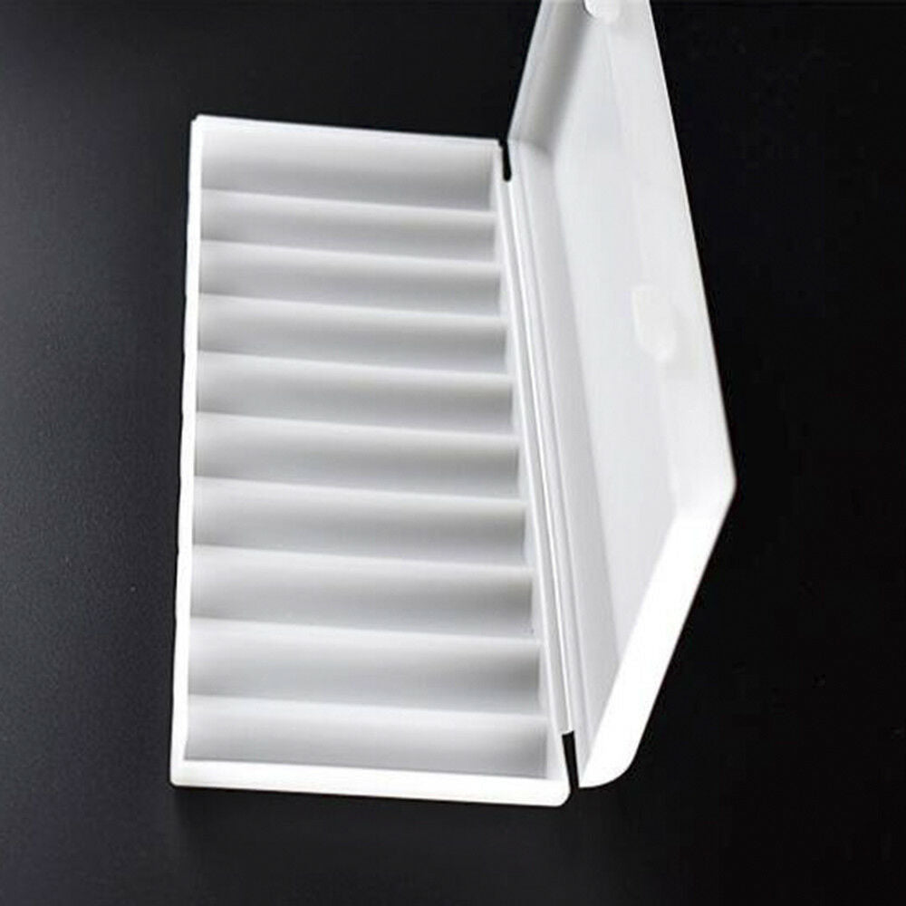 Portable Plastic Hard PP Case Storage Holder Box For 10x 18650 Battery