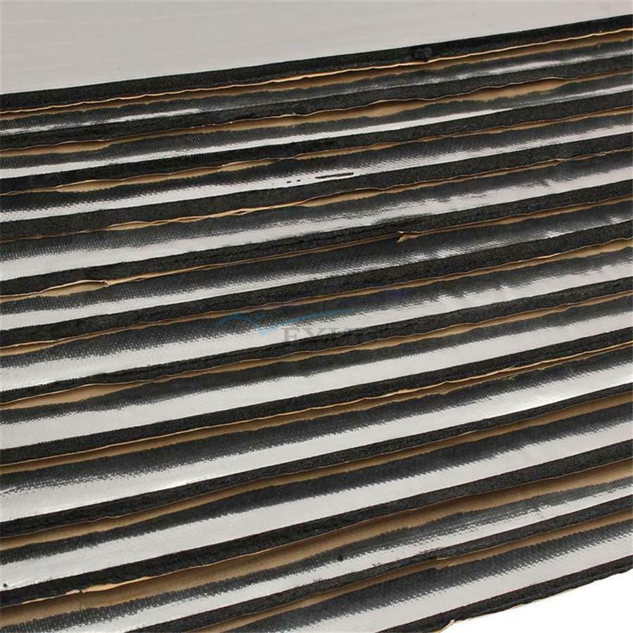 6Pcs 10MM Auto Car Sound Proof Deadening Insulation Closed Cell Foam Fiberglass