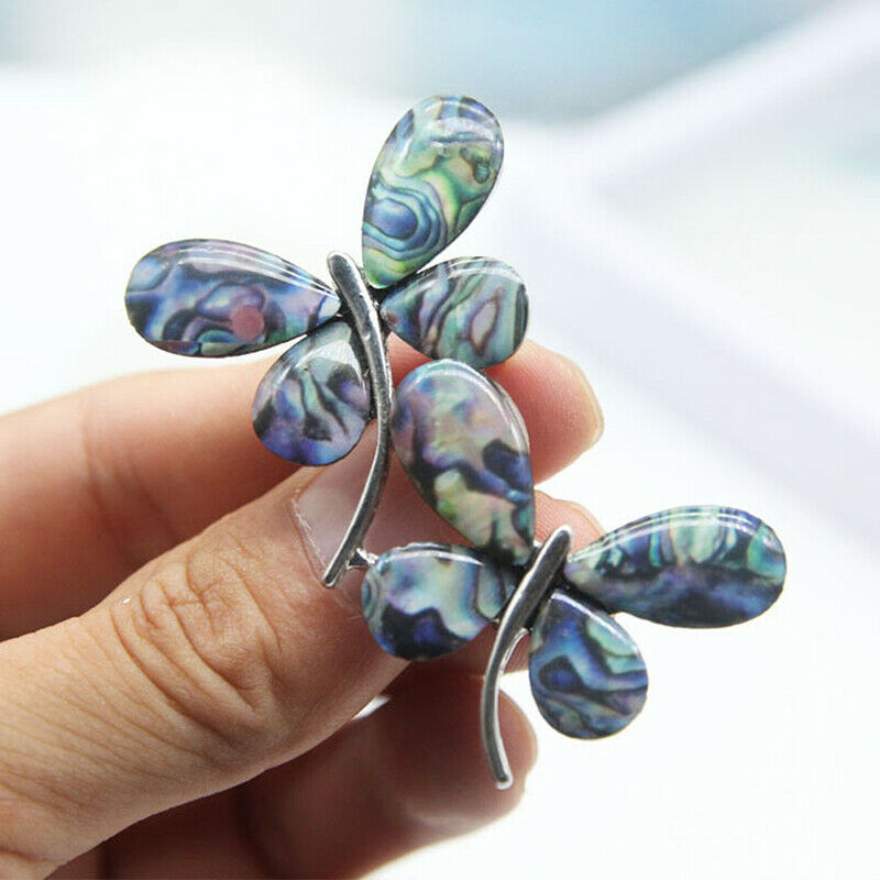 Double Butterfly Brooches for Women Fashion Insect Pin Brooch Accessor JYA LU