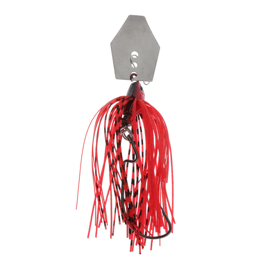 6pcs Fishing Skirt Lures Cheat Swimbaits Spinner Trolling Swim Baits Lure