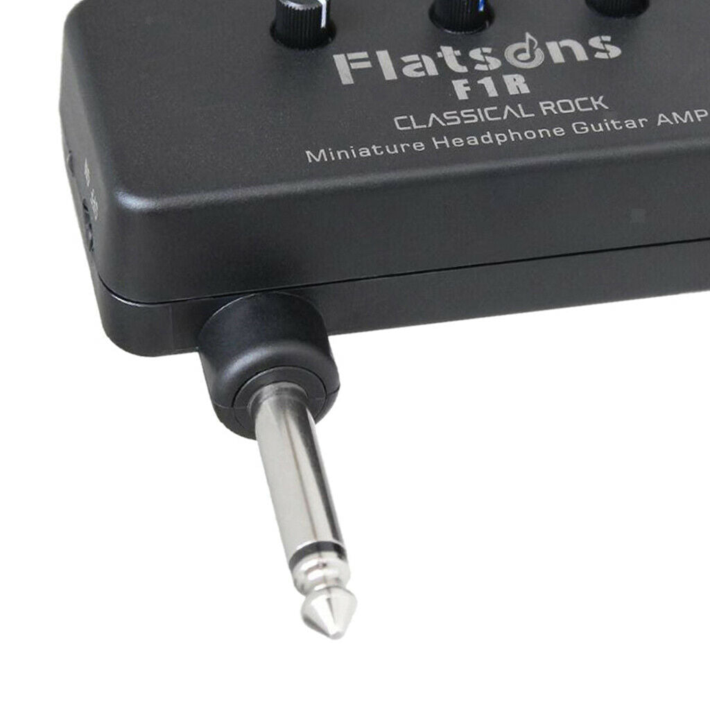 Practical  Headphones Guitar Amplifier AUX Universal Battery Input