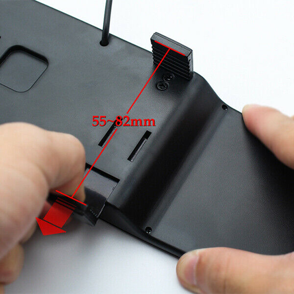 5 inch Digital Color TFT 800x480 LCD Car Parking Mirror Monitor 2 Video Input I8
