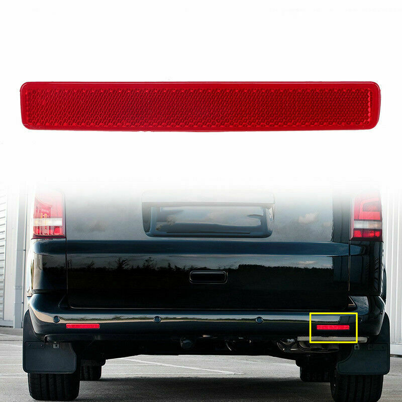 1Passenger Right Side Rear Bumper Reflector Light Fit VW Caravelle 2003-15