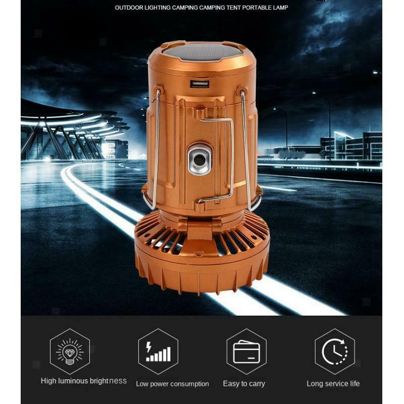 Outdoor Camping Tent Lantern Light LED Lamp