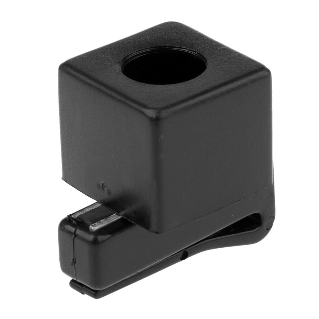 Plastic Pool Billiards Snooker  Cue Chalk Holder Case with Belt Clip