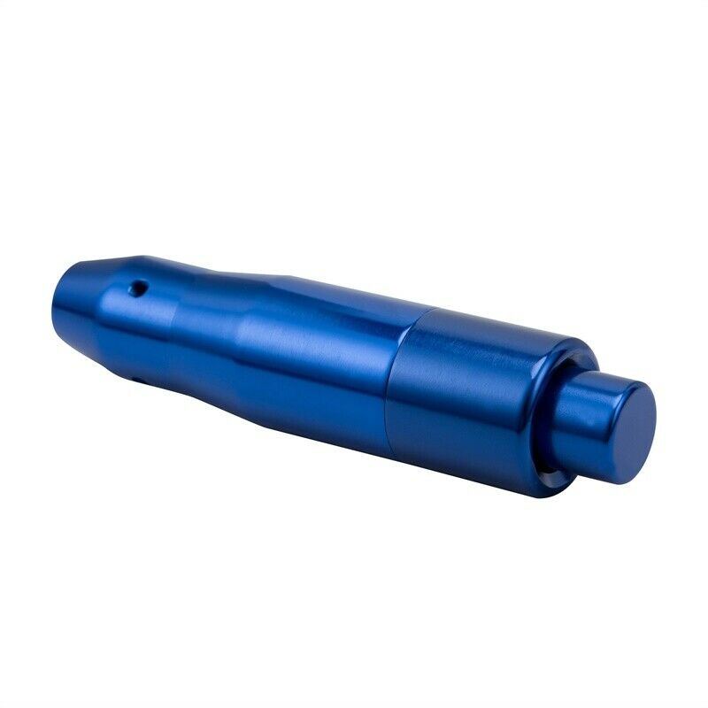 Blue Aluminum Car Auto Automatic Gear Stick Shift Knob Shifter Lever With Button