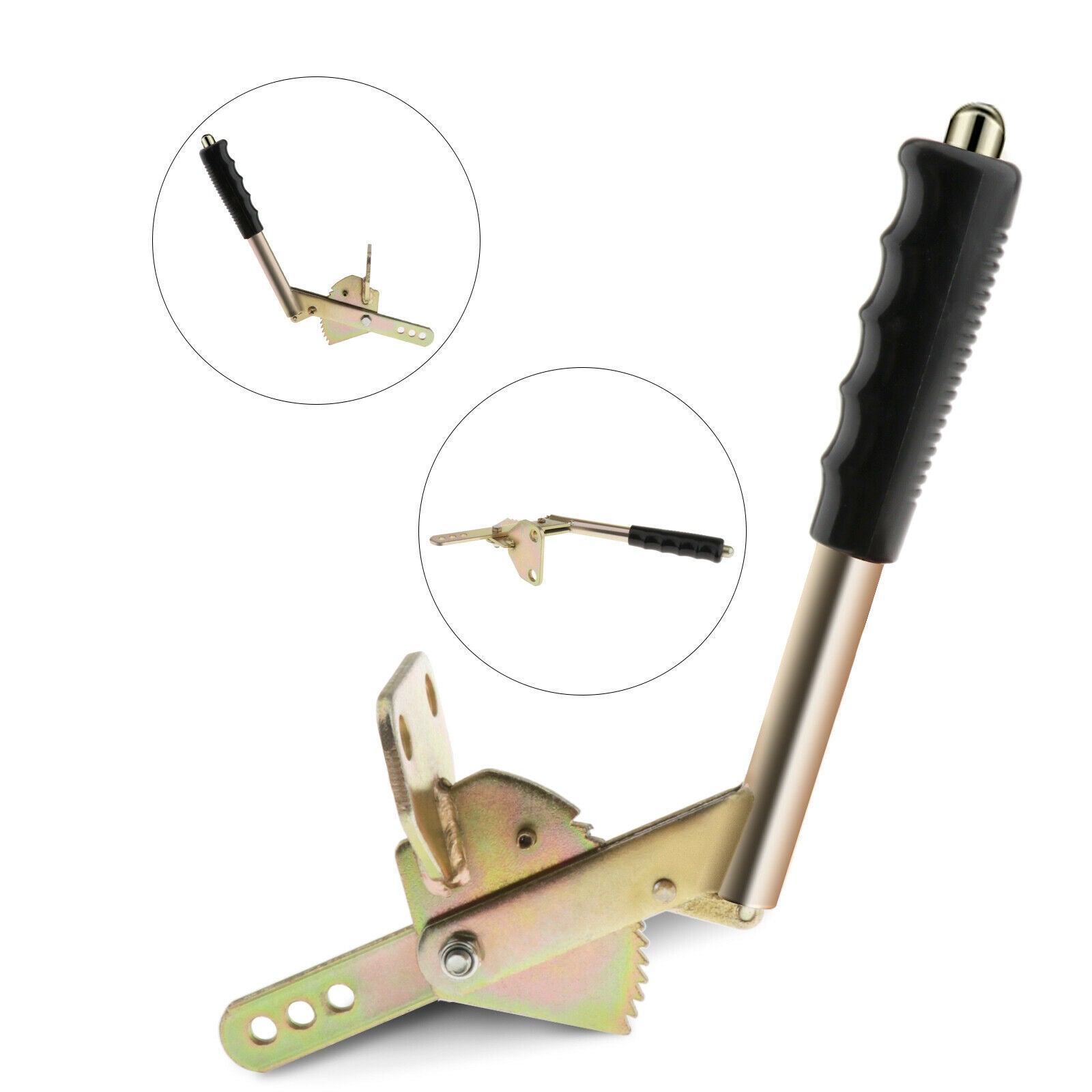 Hand Brake Parking Lever Handle Bracket Coupling Hitch Parking Park Lever