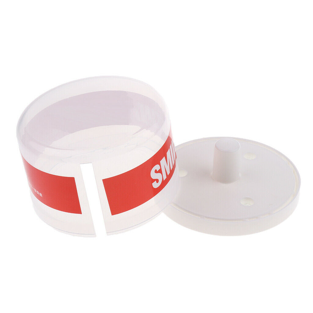 Salon Barber Styling Neck Strips Neckband Roll Tissue Storage Box Dispenser