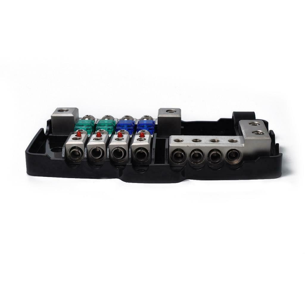 Auto Audio Power Distribution ANS Fuse Distribution Block, 4 Way ANS