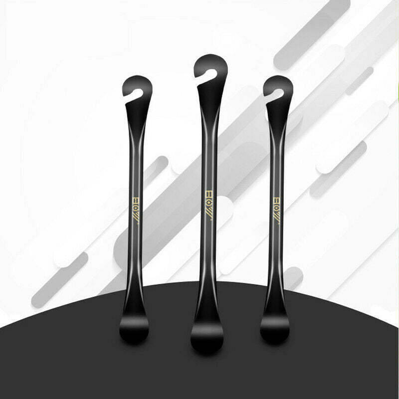 3Pcs Bike Bicycle Metal Alloy Curved Steel Tyre Tire Lever Remove Repair Tool