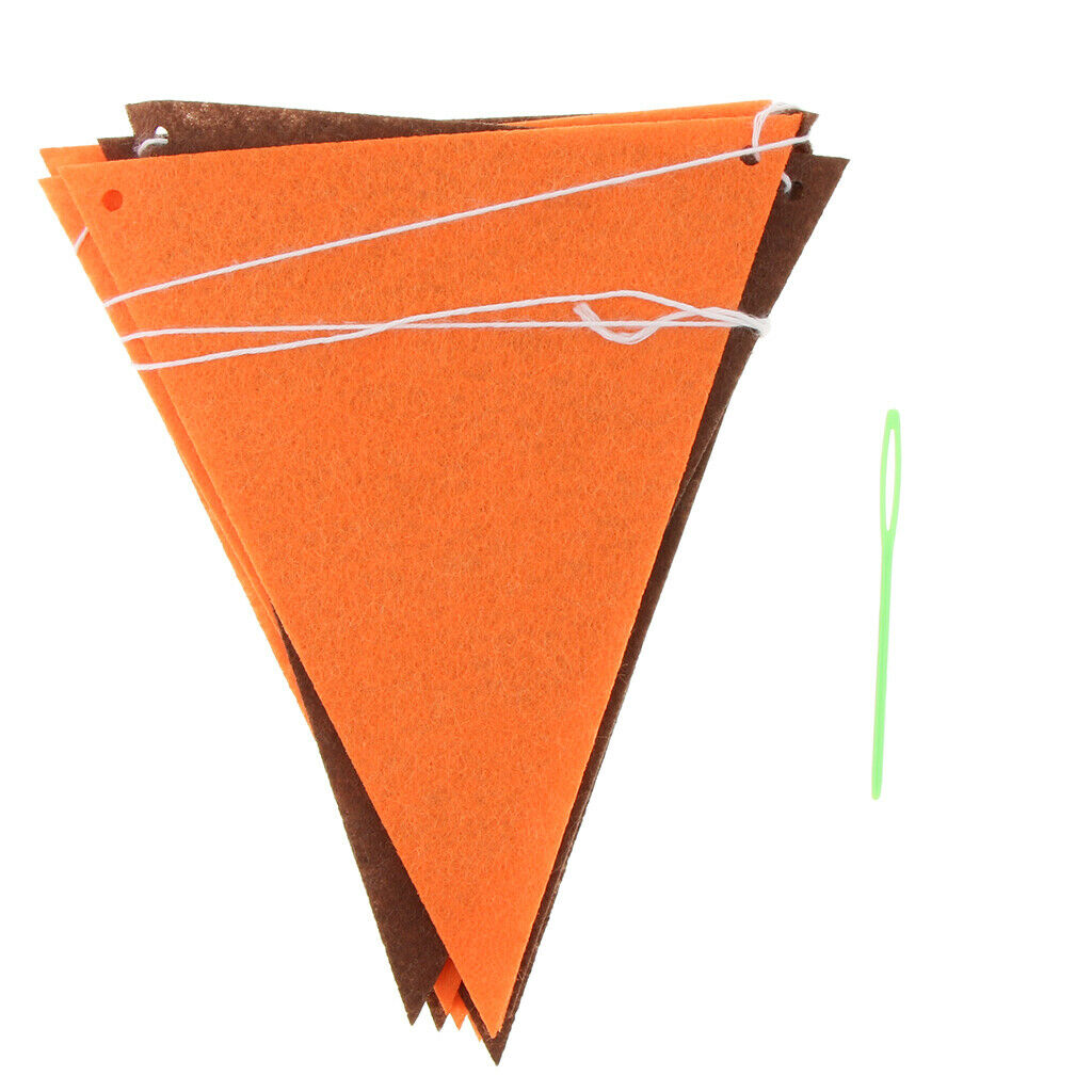 Simple Triangle Pennant Banner Bunting Wedding Birthday Party Hanging Decor