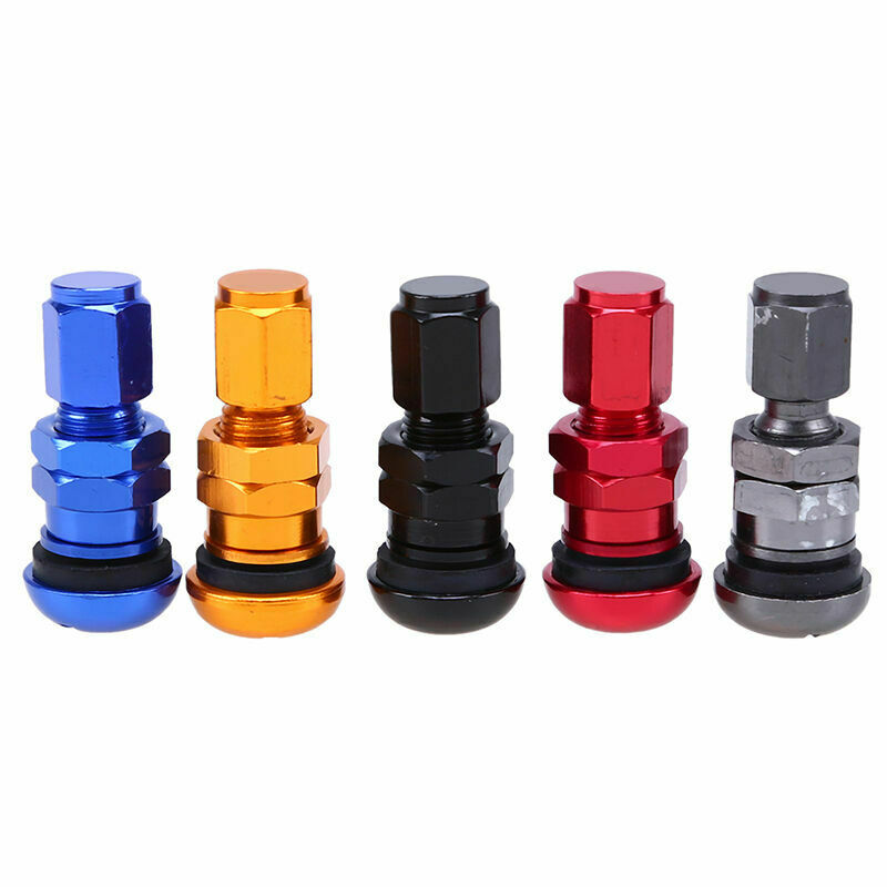 4X Car Wheel Tyre Tire Bolt-in Stem Valve Dust Caps Airtight Tubeless