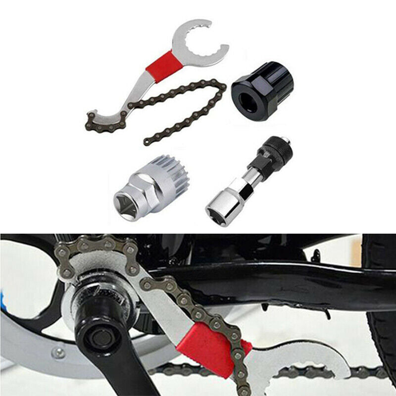 Bike Repair Tool Chain Removal/Bracket Remover/Freewheel Remover/Crank Pul I.DD