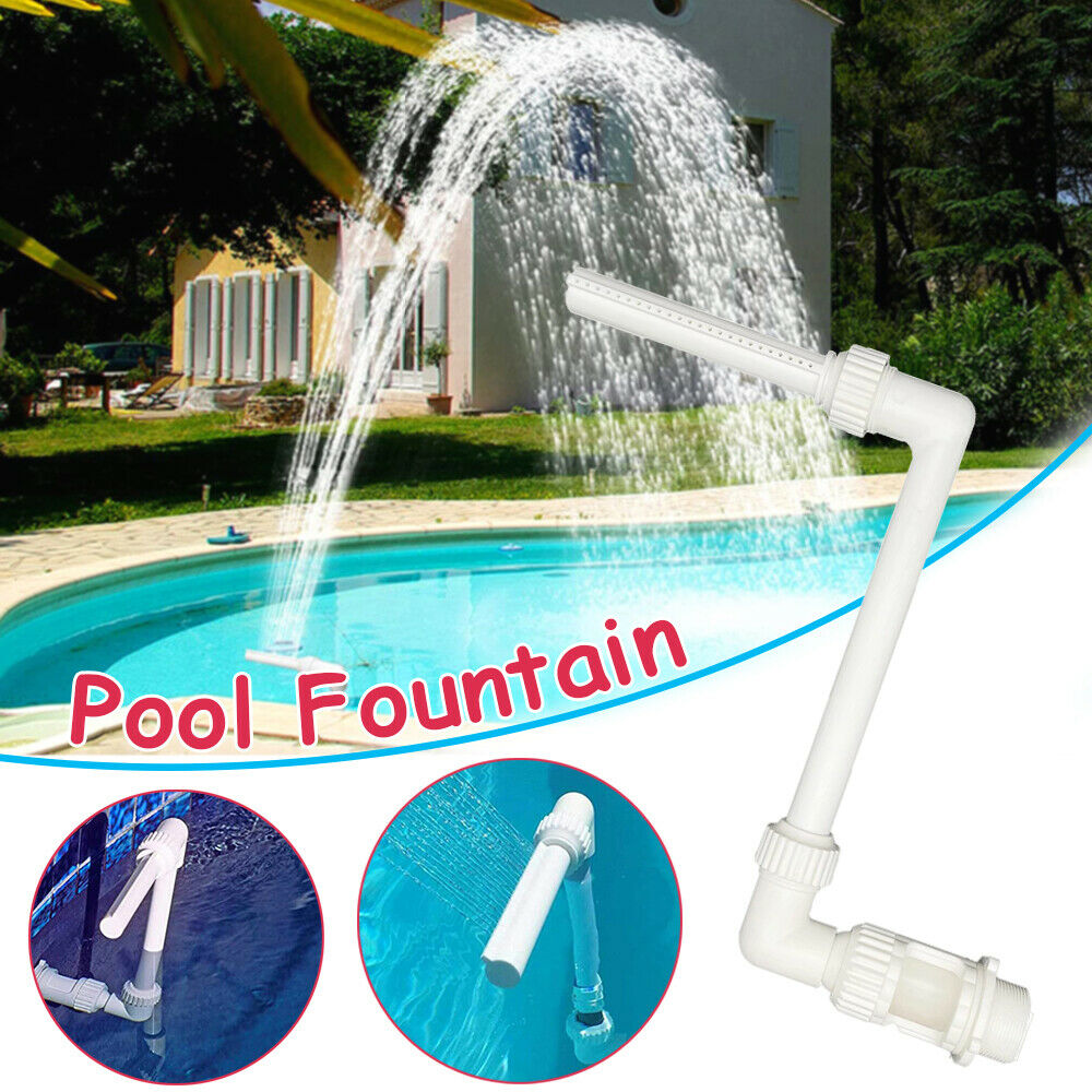 Swimming Pool Waterfall Spray Fountain Sprinkler Bird Bath Above Or In Ground