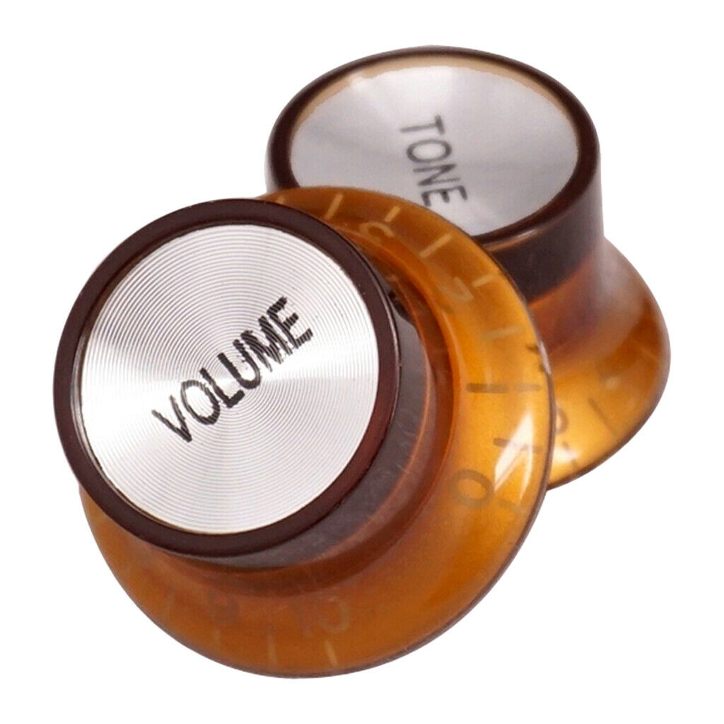4 Tone Volume Control 2T2V Guitar Knobs Button For ST SQ Guitar