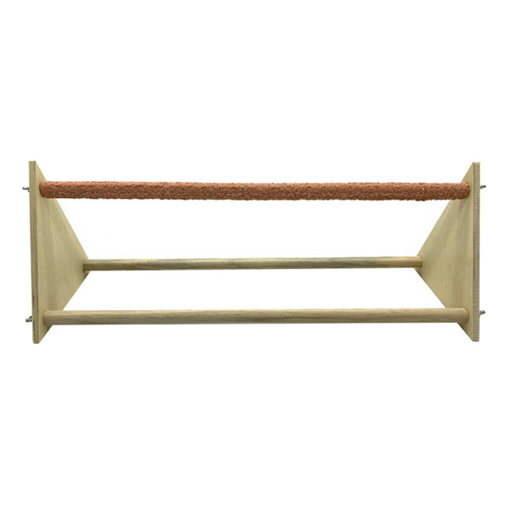 Chicken Perch Natural Wooden Chicken Stand, 40cm/15.75 Inches in Length
