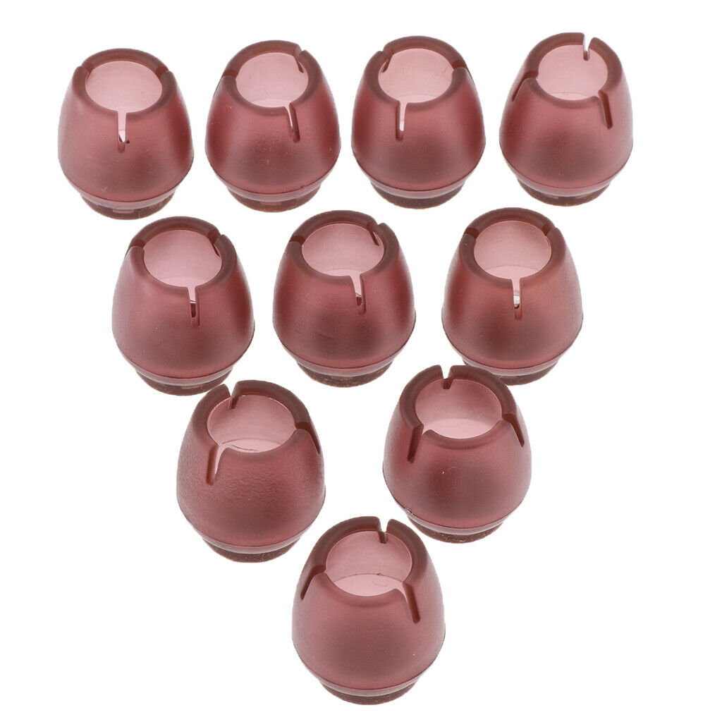 10Pcs Rubber Chair Table Foot Cover Furniture Leg Protectors 6