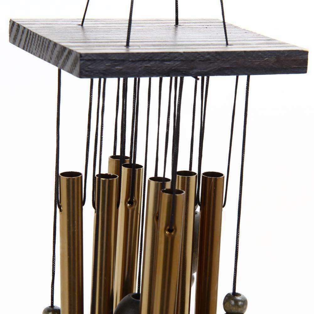 Wind Chime Wind Chime Tubes Metal Heart Decoration For Home Garden