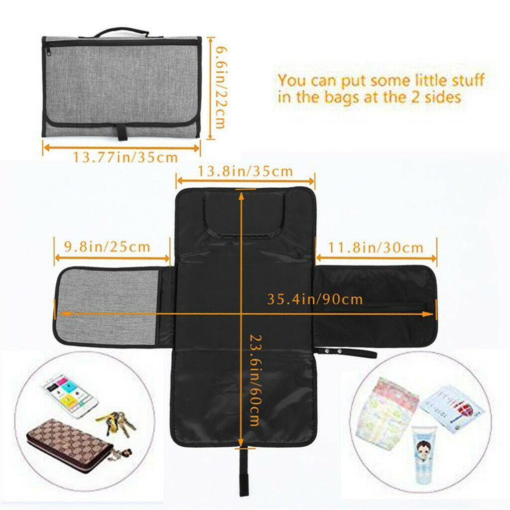 Portable Baby Waterproof Urine Changing Pad Baby Changing Home Mats