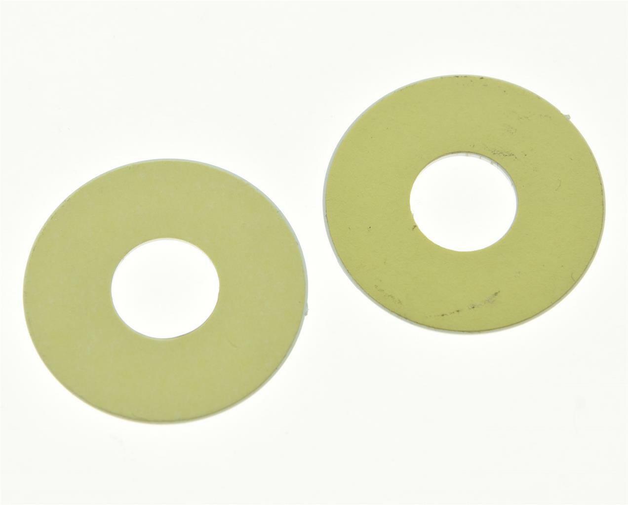 2pcs White Guitar Toggle Switch Washer Rhythm Treble Ring Plate Fits LP Les Paul