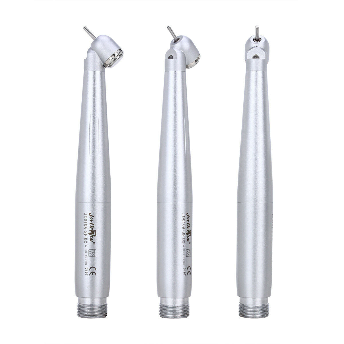 3X NSK Style Dental 45° E-generator LED Standard Push Button Handpiece