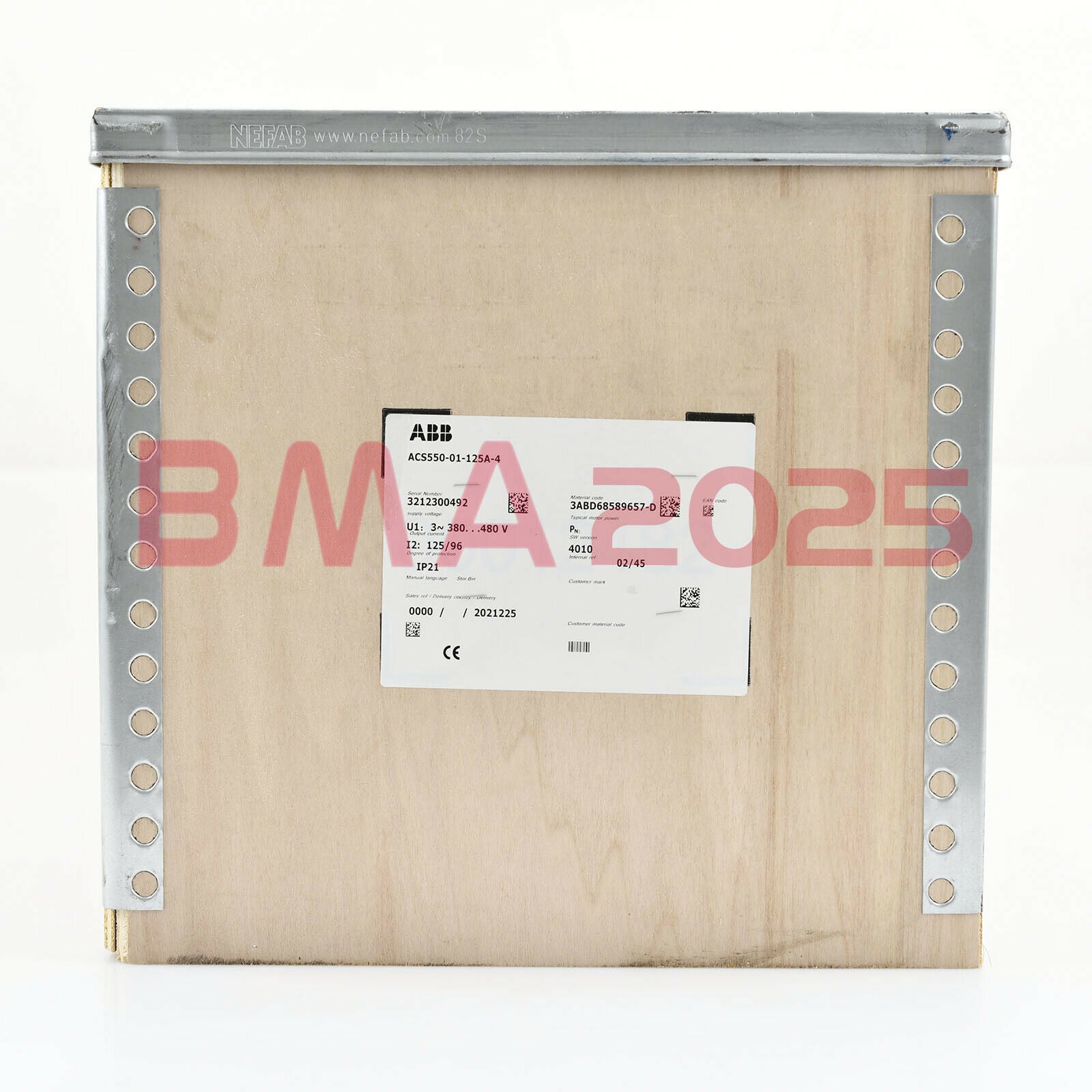 1PC New Inverter ACS550-01-125A-4 45kw ACS55001125A4 1 year warranty AB9T