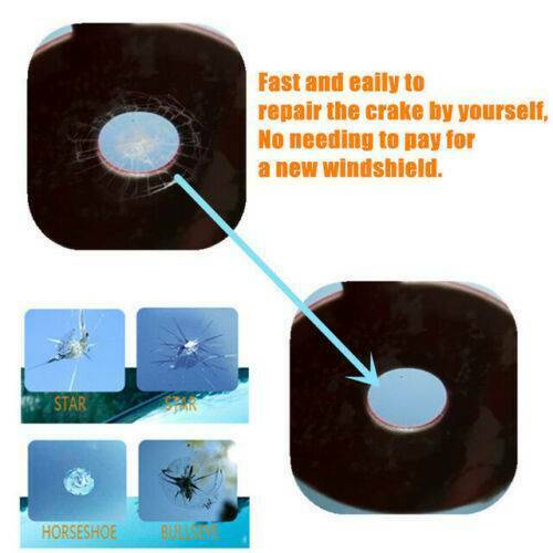Car Window Phone Screen Cracked Glass Nano Repair Kit Windshield DIY Repair Tool