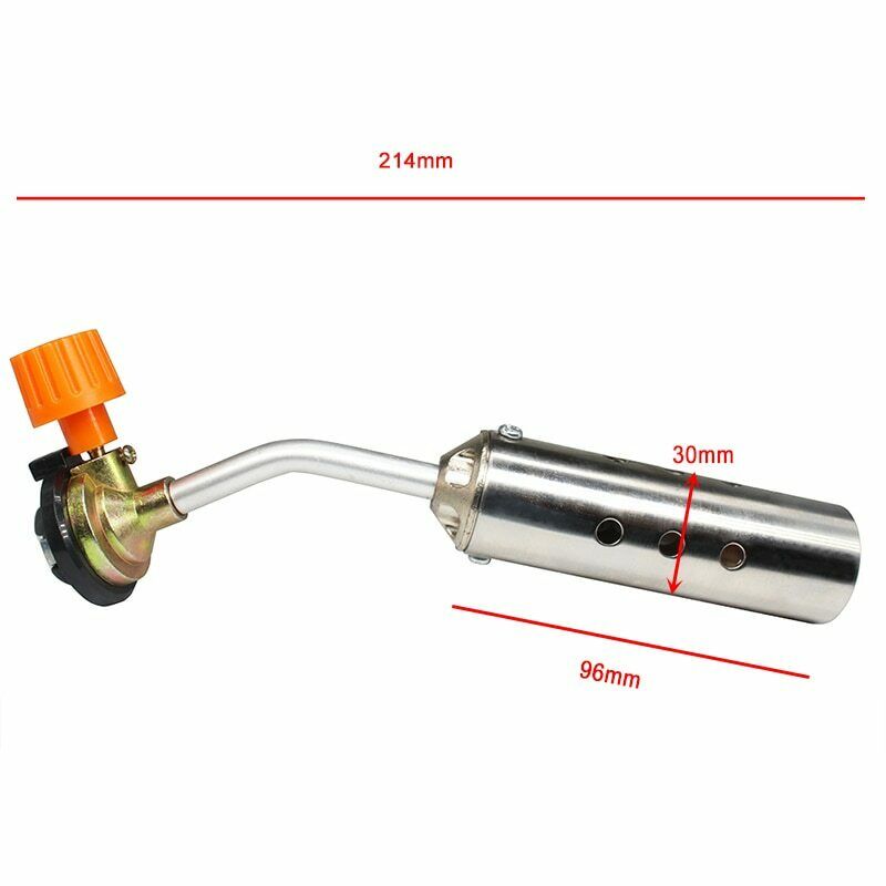 1300℃ BUTANE GAS BLOW TORCH FLAMETHROWER BURNER HOME CAMPING WELDING BBQ TOOL