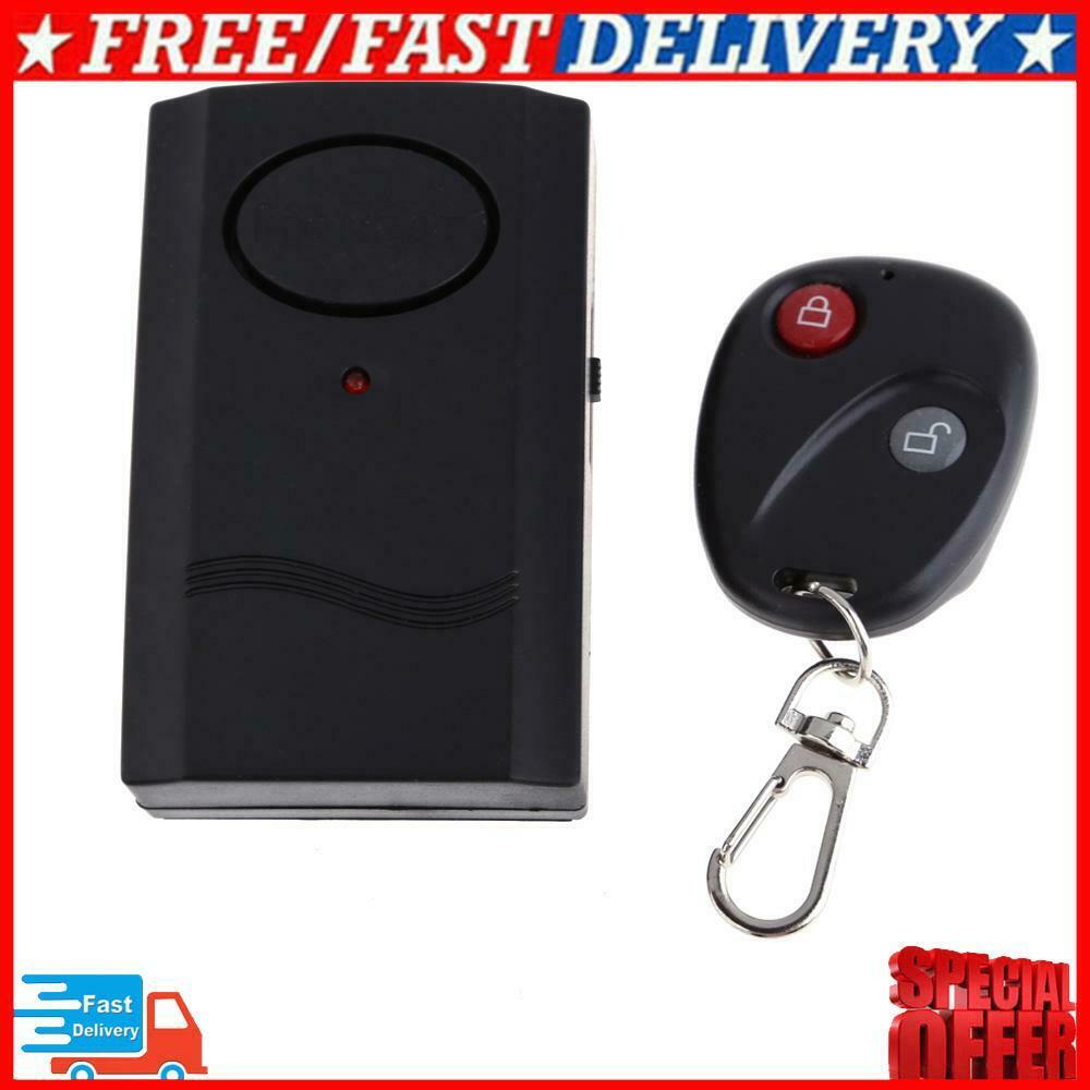 Security Wireless Remote Control Vibration Car Motorcycle Burglar Alarm