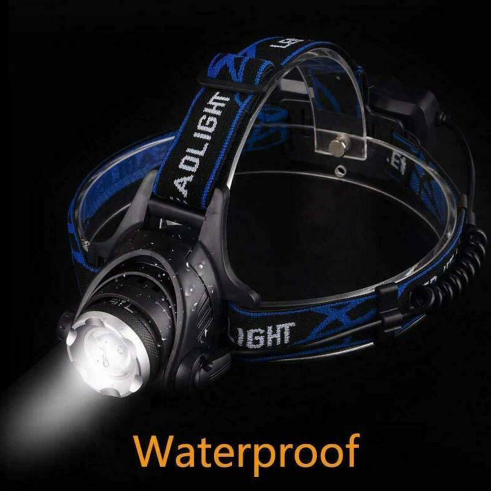 8000LM T6 LED   Headlamp Headlight Flashlight Head Light Lamp Torch