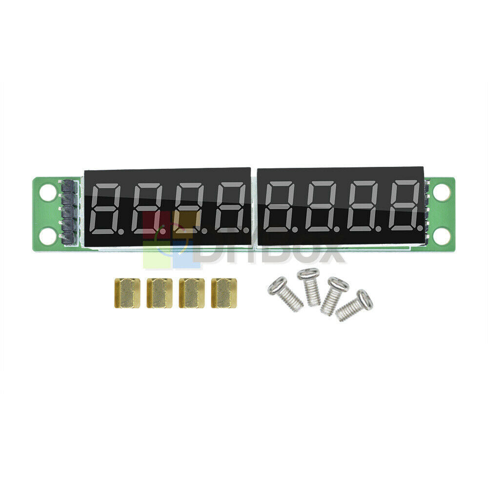 2Pcs 5V Red MAX7219 Digital Tube 8-Digit LED Display Control Module for Arduino