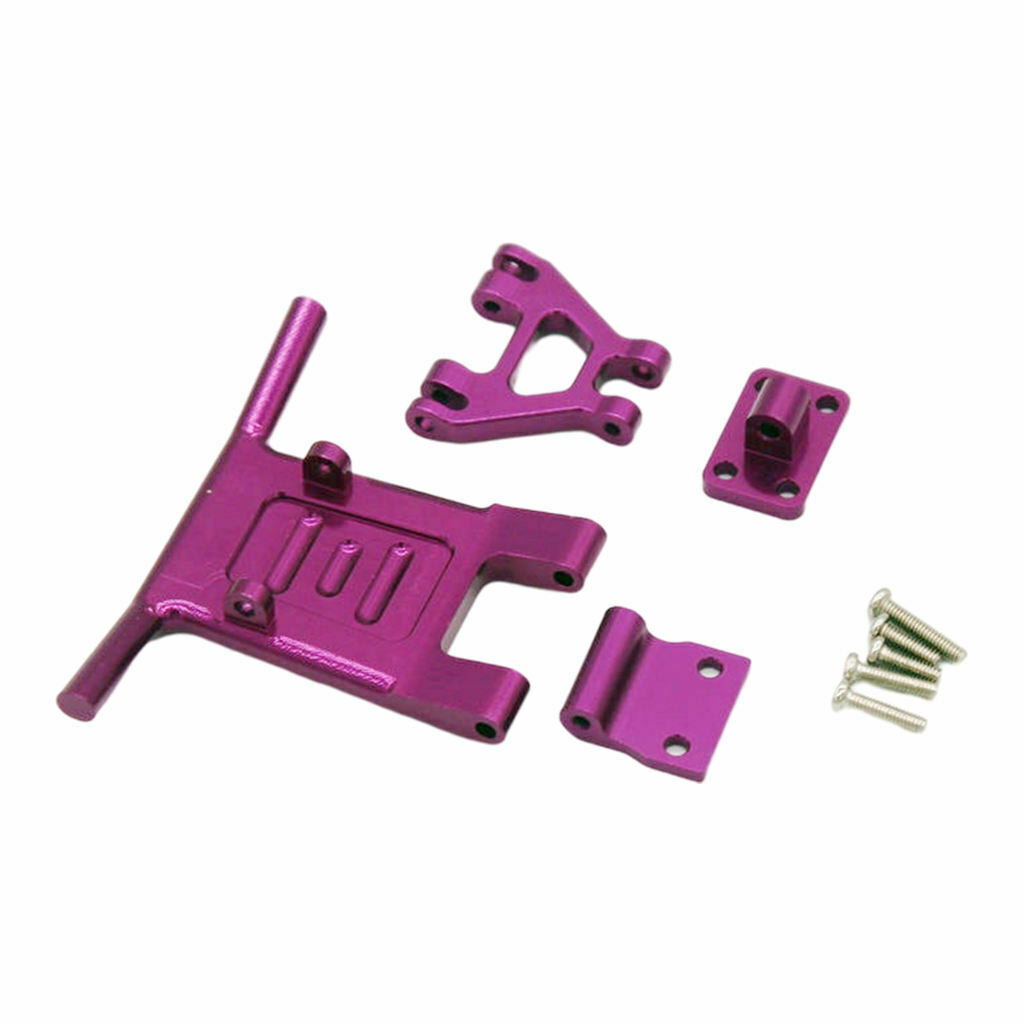 Metal Front Guard & Bumper for 124016 124018 124019 Crawler Car Buggy Purple