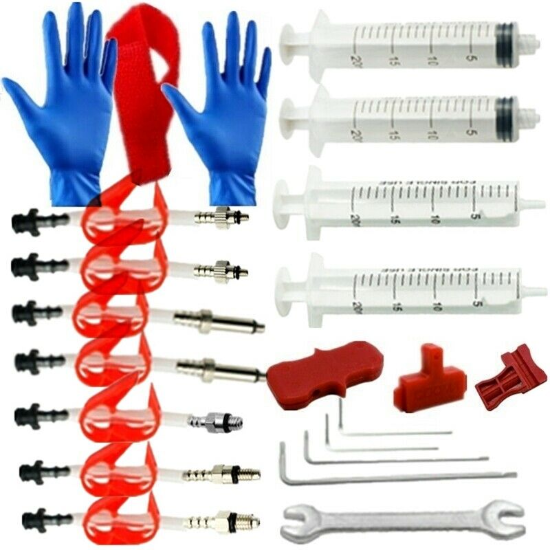 Bike Disc Brake Bleed Bicycle Hydraulic Disc Brake Kit Oil Bleed Kit for BikT4D3
