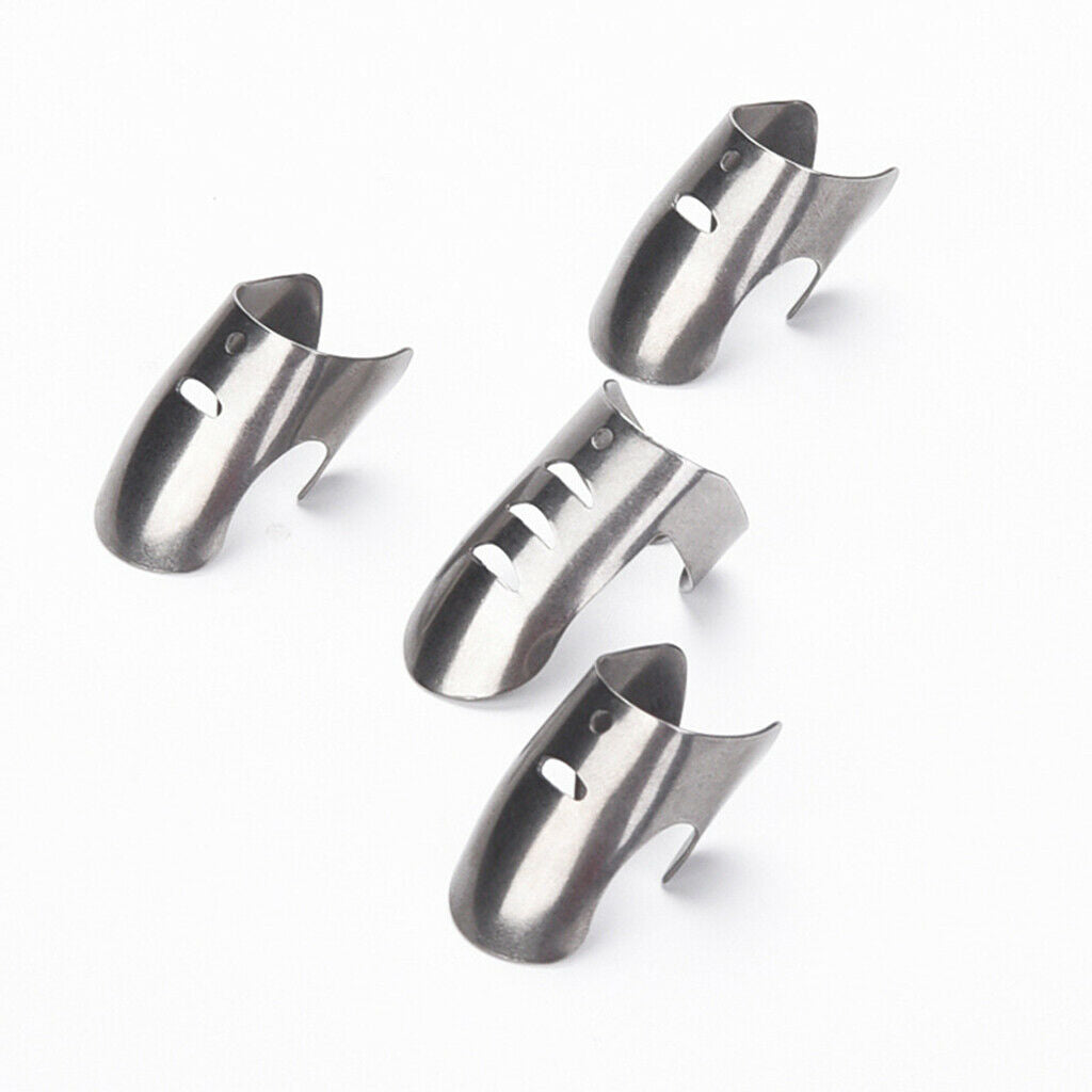 4x Slicing Chopping Safe Cutting Finger Hand Protector Avoid Accidents