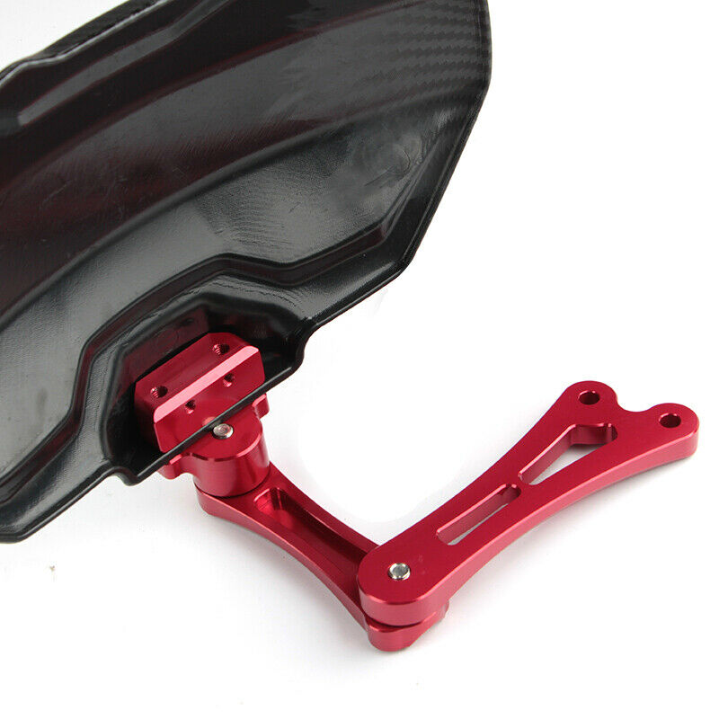 Motorcycle Rear Wheel Cover Fender Splash Guard Mudguard +Bracket Aluminum Alloy