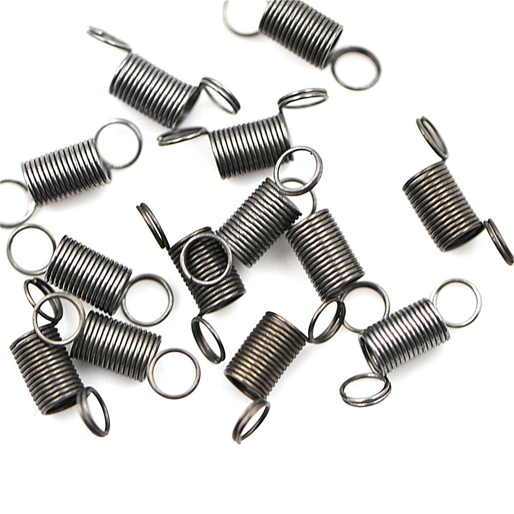 10pcs Metal Small Tension Spring With Hook DIY Remote Car Shock Absorber.m1CHAU